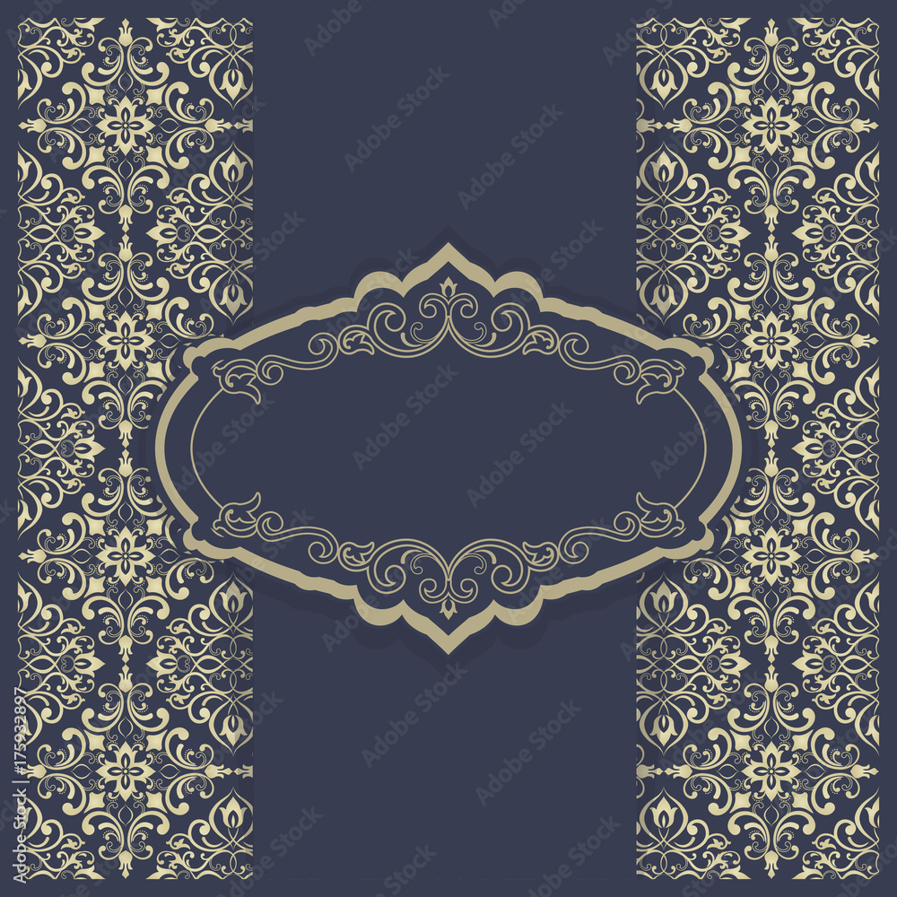 Floral geometric lace texture for Wedding, Valentine's day, greeting cards  or Birthday Invitations. Decorative seamless backgrounds. Ethnic ornament,  border pattern. Stock Vector | Adobe Stock