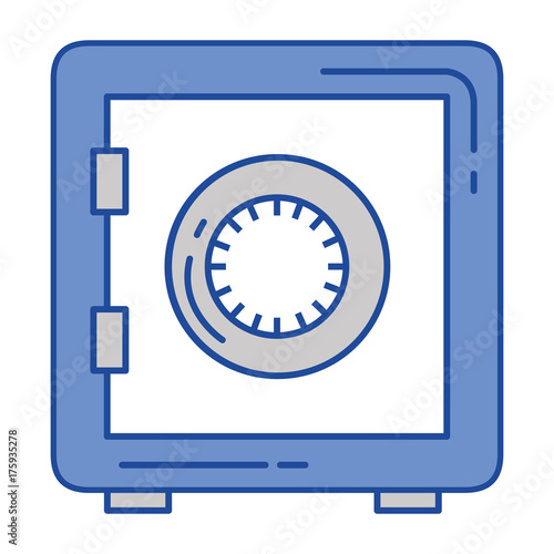 safe box isolated icon