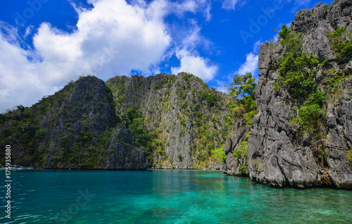 Seascape of Coron Island, Philippines