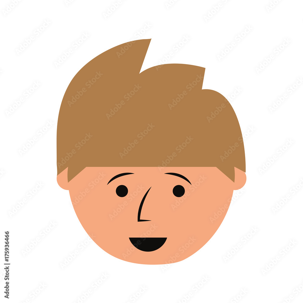 Fototapeta premium cartoon man icon