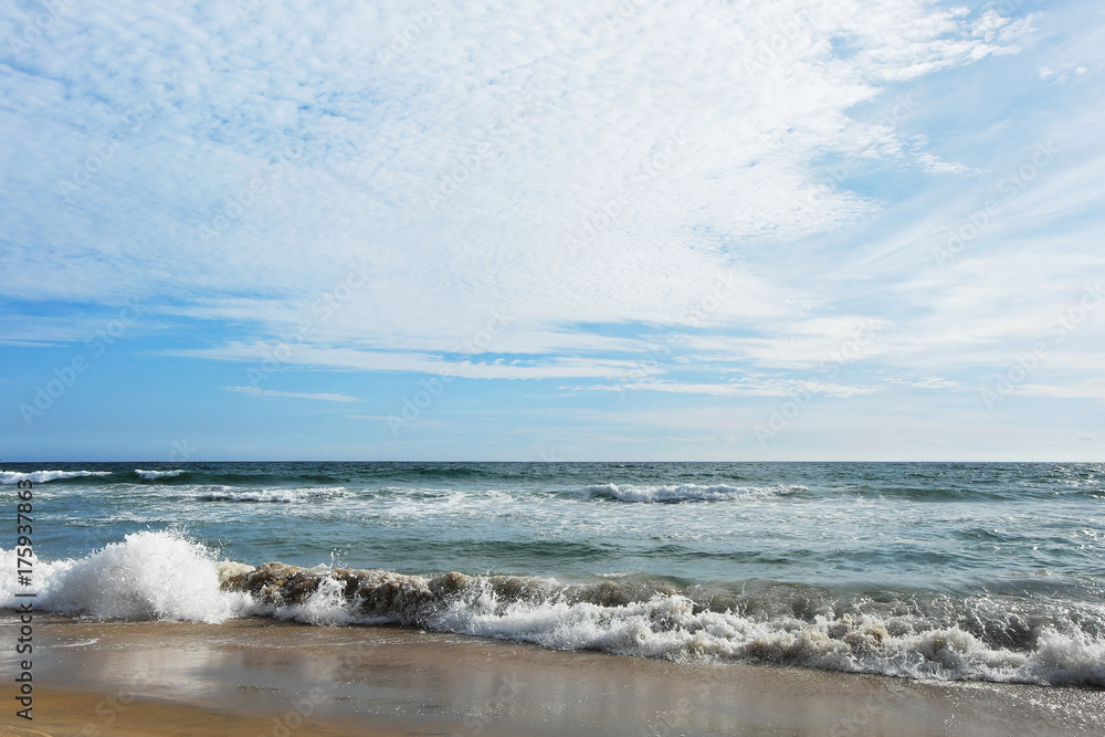 Indian Ocean in sunny weather