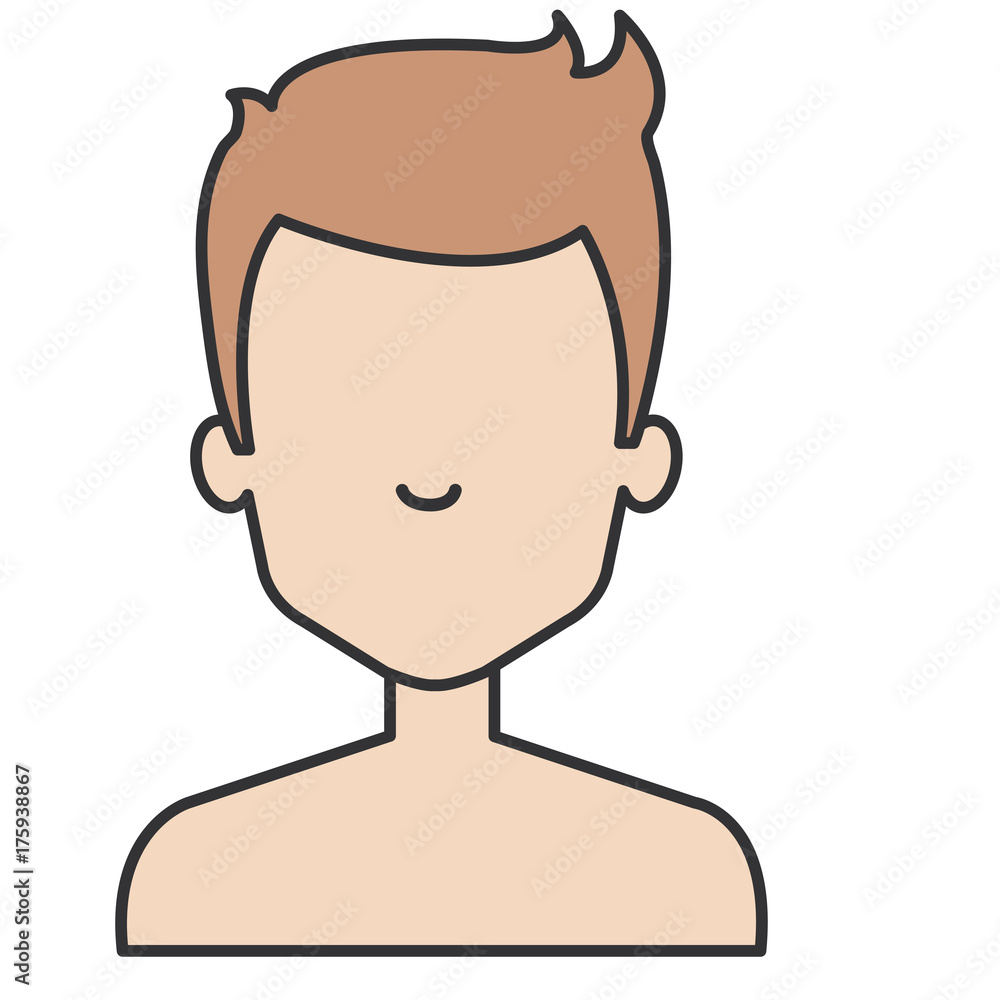young man shirtless avatar character young man shirtless avatar character