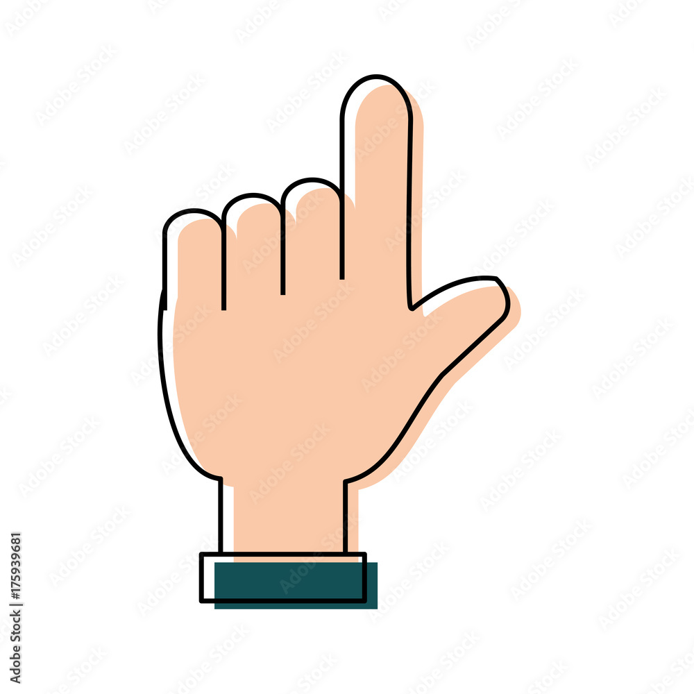 human hand icon human hand icon