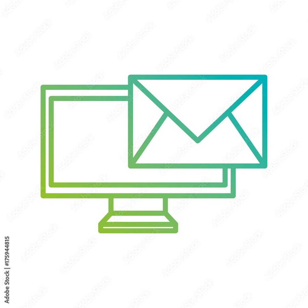monitor screen email message letter communication monitor screen email message letter communication