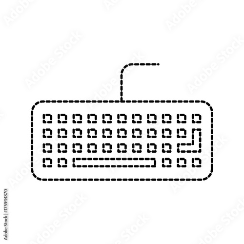keyboard device of computer work hardware