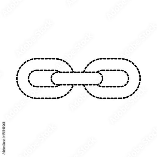 chain links connection strong hyperllink icon business concept