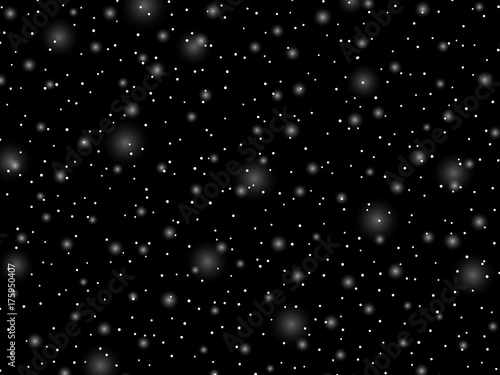 Φωτογραφία Snowfall effect template