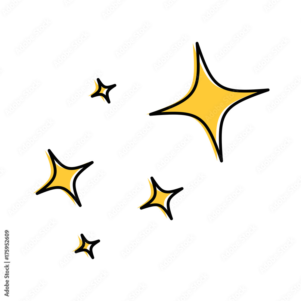 stars night isolated icon stars night isolated icon