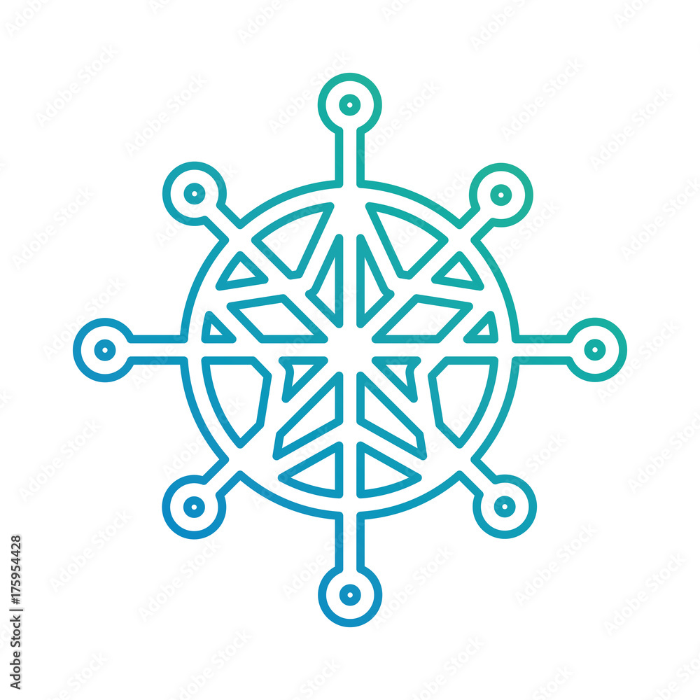 snowflake winter isolated icon snowflake winter isolated icon