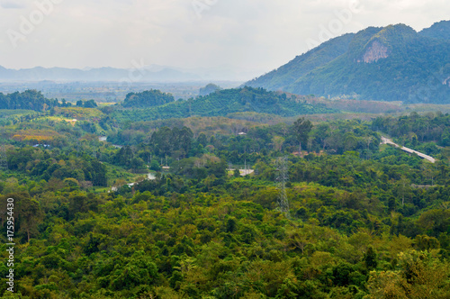 Green Mountain landscape in Thailand