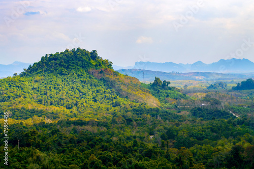 Green Mountain landscape in Thailand