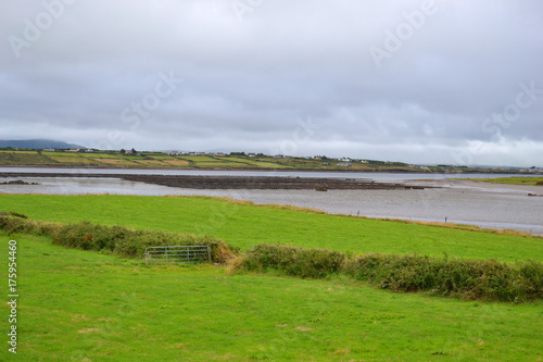 Ring Of Kerry, vue du fort Ballycarbery, Paysages irlandais, Irlande, Eire