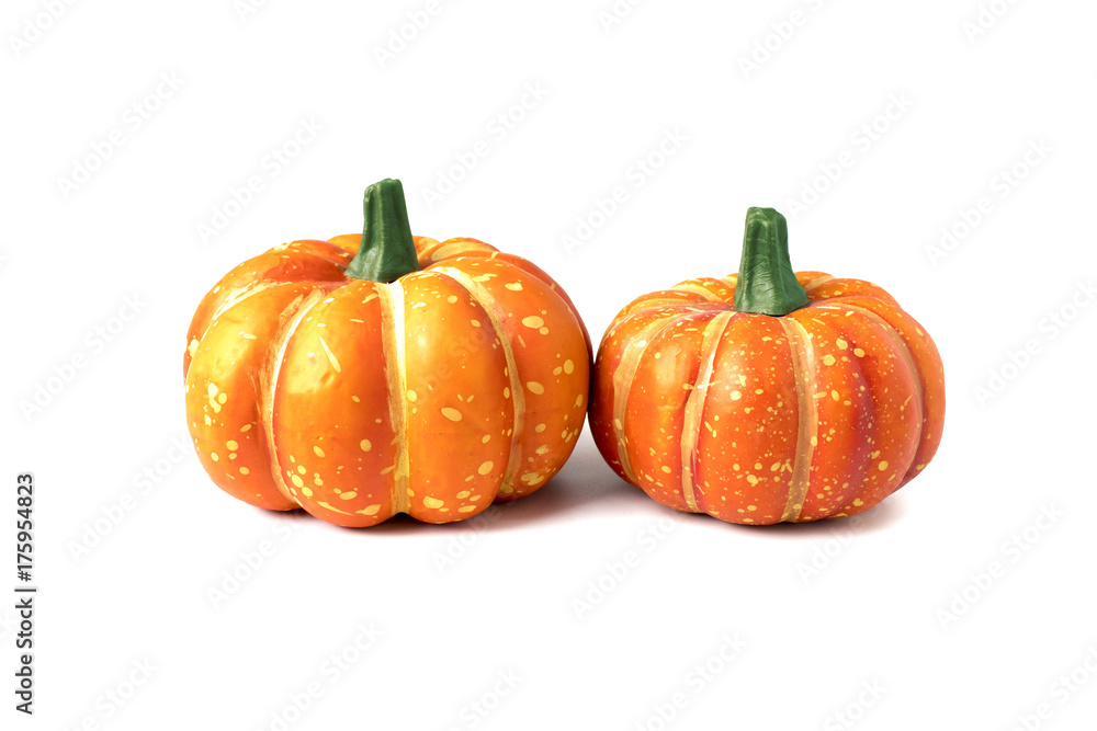 Obraz premium decor pumpkin for halloween concept isolated