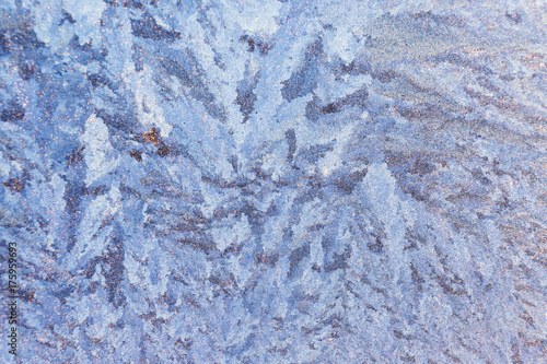 Frosty Glass Ice Background 