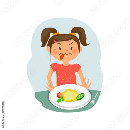 child does not want to eat