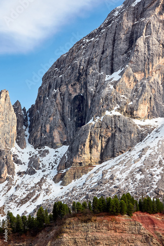 Dolomites mountains in the North of Italy, Trentino. Alp 