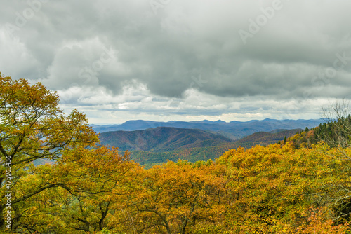 Fall Colors On Blue Ridge Parkway