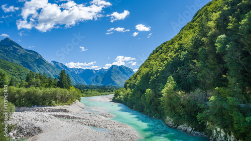 Soca river, Bovec Slovenia © AnneSophie
