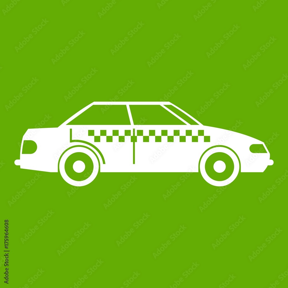 Taxi icon green