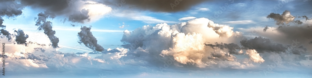 Fototapeta premium Niebo chmury sztuki wschodu słońca tło