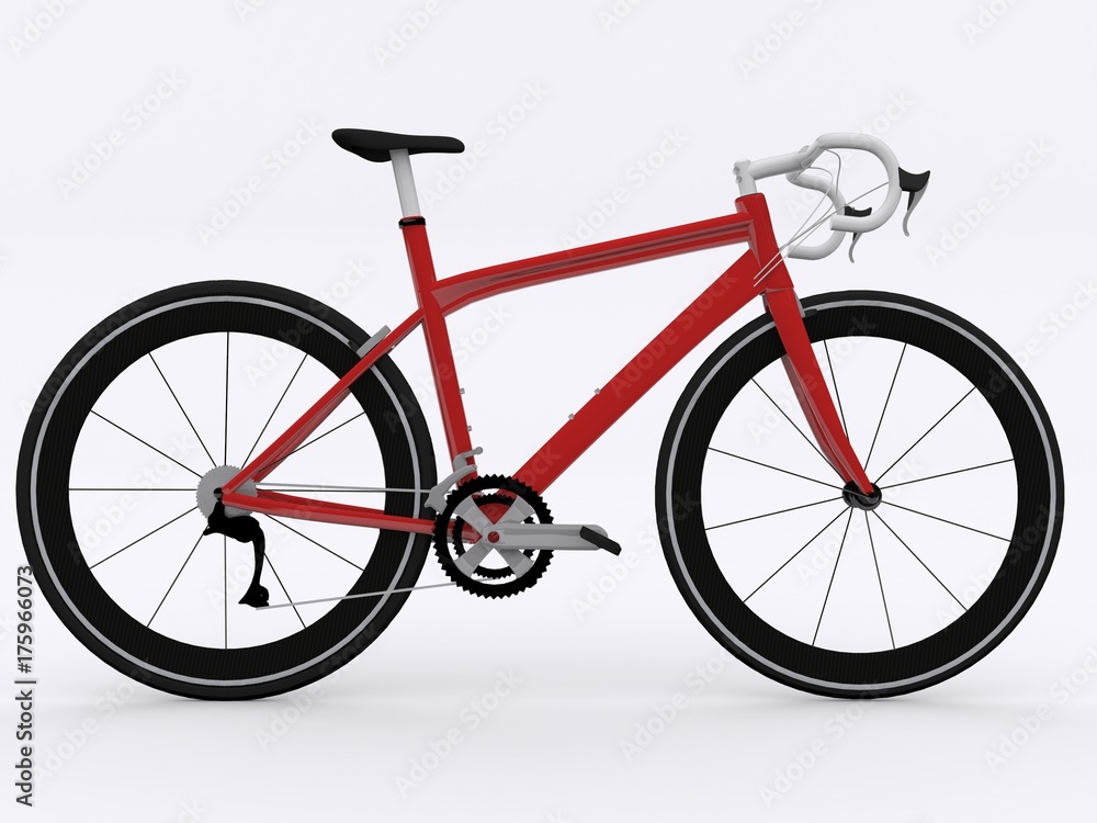 Obraz premium Bicycle isolated
