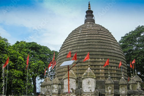 View of Kamakhya Temple, Guwahati, Assam.