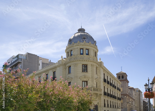 Architecture of Granada city, Andalusia, Spain 