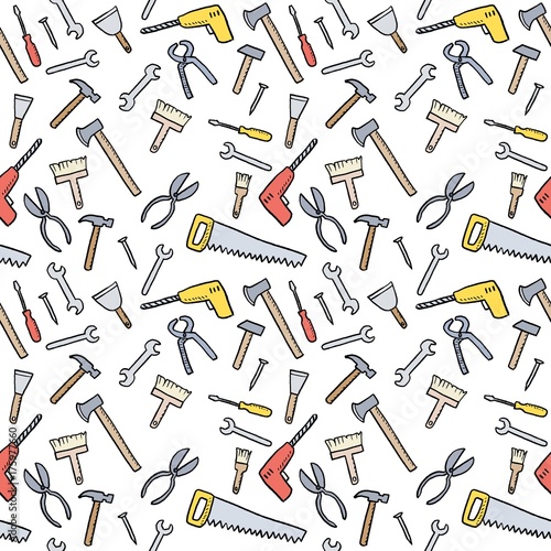 Seamless tools background