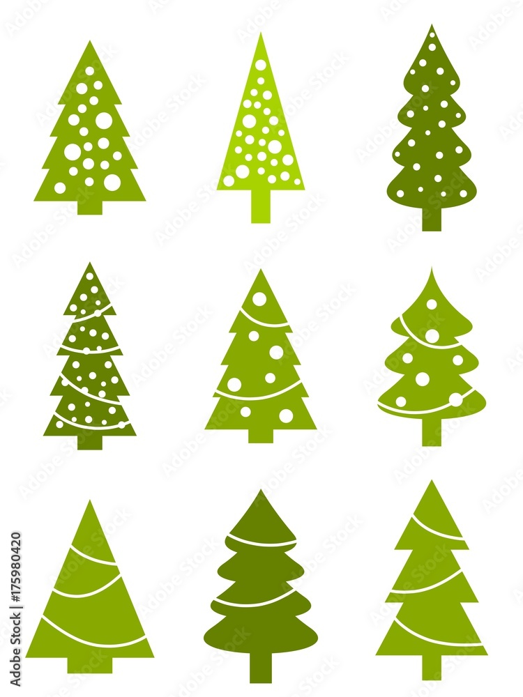 Christmas tree set