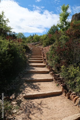 Stairway to Rock of Solutré