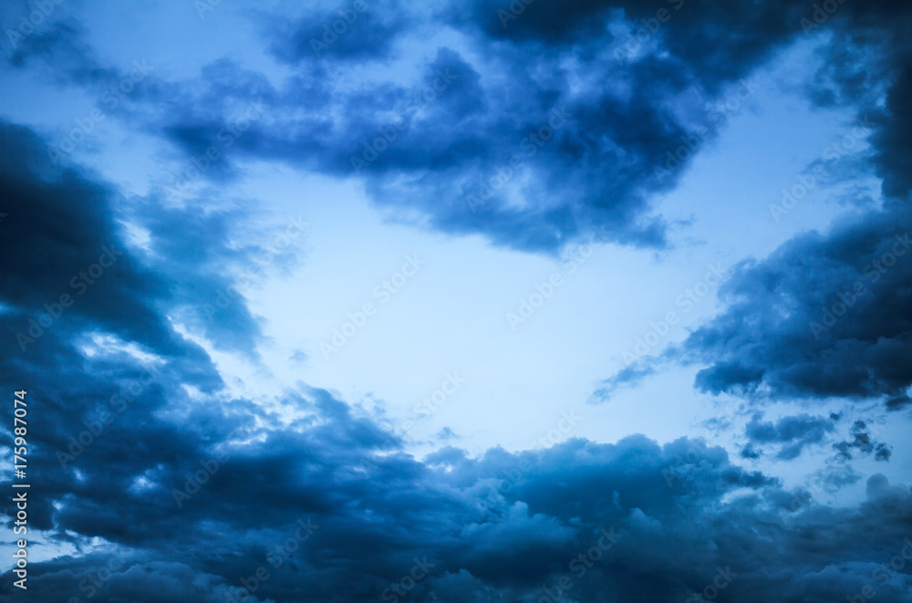 Obraz premium Evening Sky Background