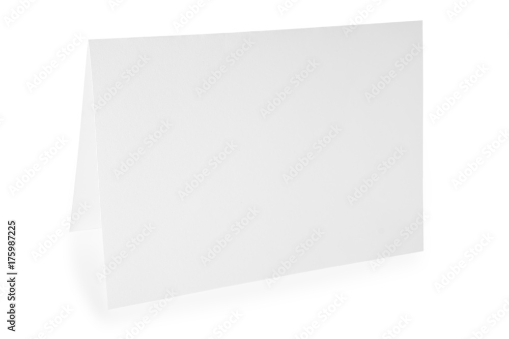 white paper isolated on a white background white paper isolated on a white background