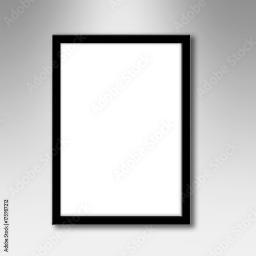 blank photo frame