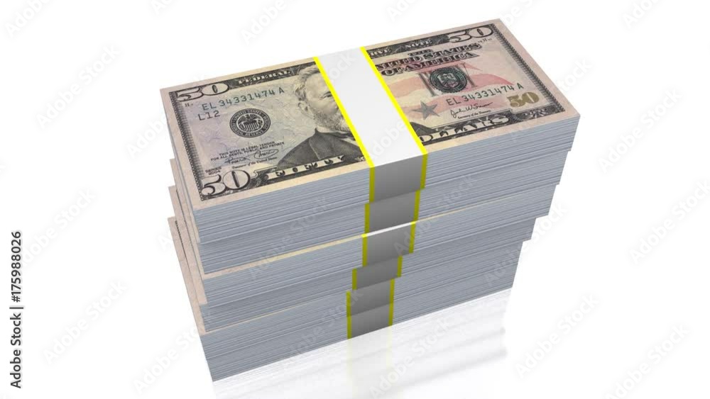 Stacked fifty dollar bills - great for topics like business, finance etc.
Stacked fifty dollar bills - great for topics like business, finance etc.