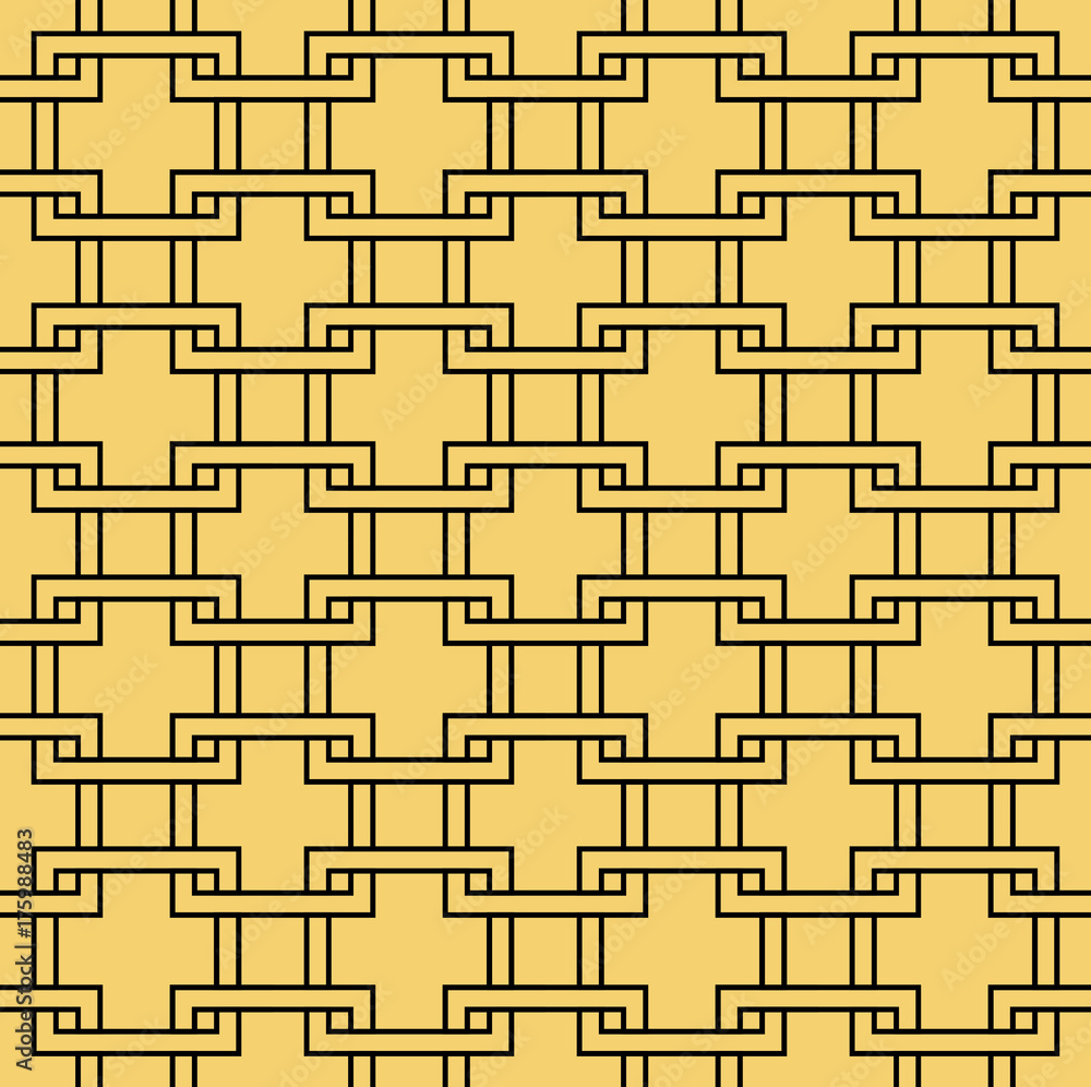 Art Deco seamless pattern.decoration ornament.