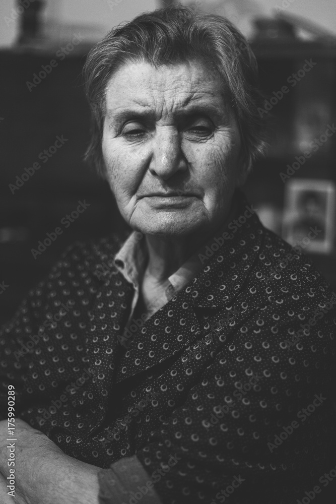 Senior woman portrait