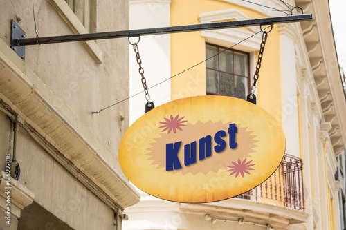 Schild 278 - Kunst photo