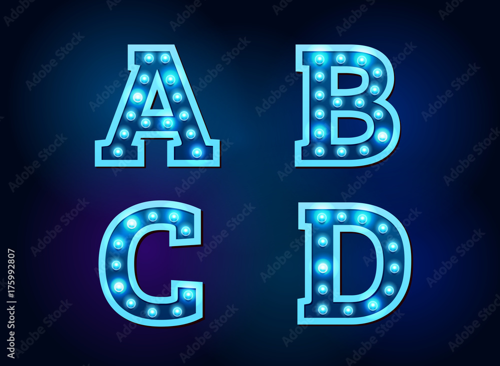 light font bulb vector illustration light font bulb vector illustration