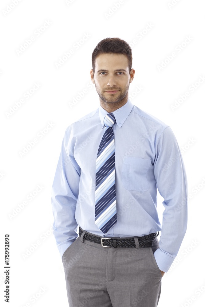 Portrait of handsome businessman Portrait of handsome businessman
