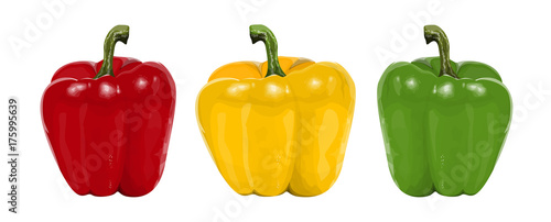 Bell pepper set.
