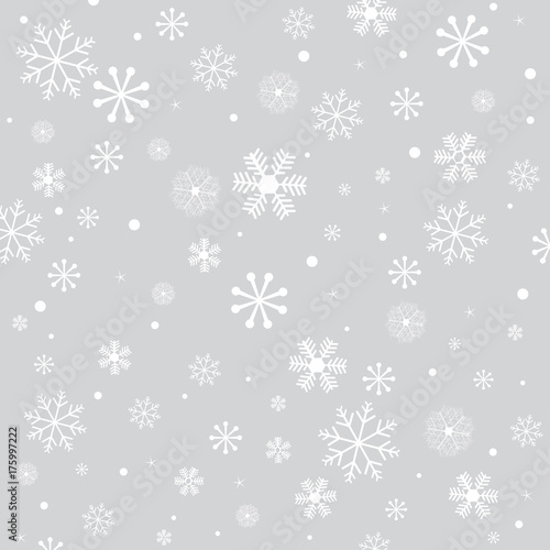 Snowy vector background