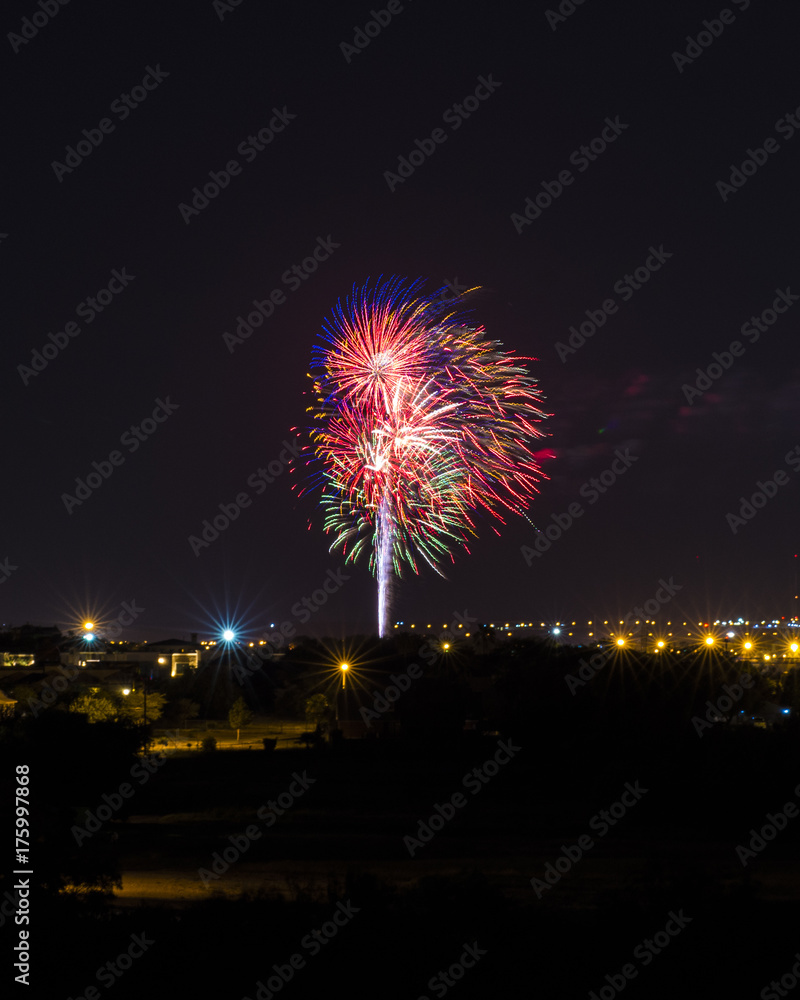 Fourth of July fireworks