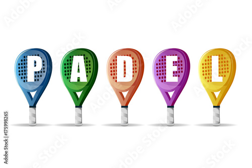 Banner padel paddle sport championship