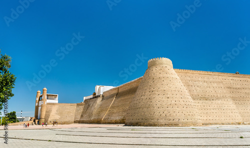 View of the Ark fortress in Bukhara, Uzbekistan