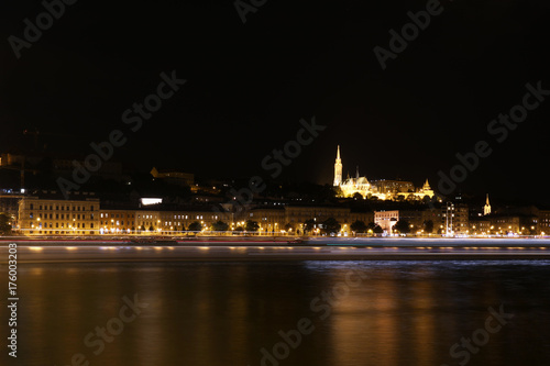 View on the Old Fishermen Bastion in Budapest. Hungary. © A_Skorobogatova