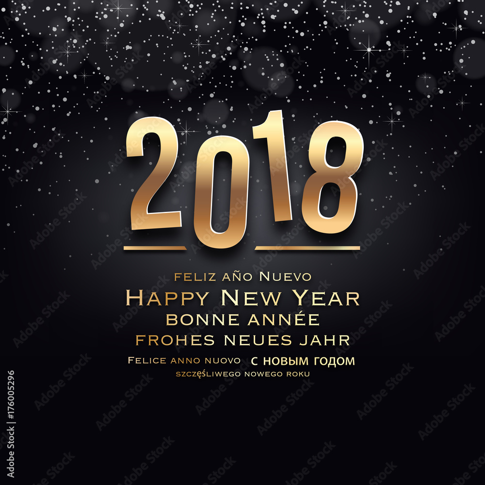Vœux 2018 - Wishes New Year 2018 Vœux 2018 - Wishes New Year 2018