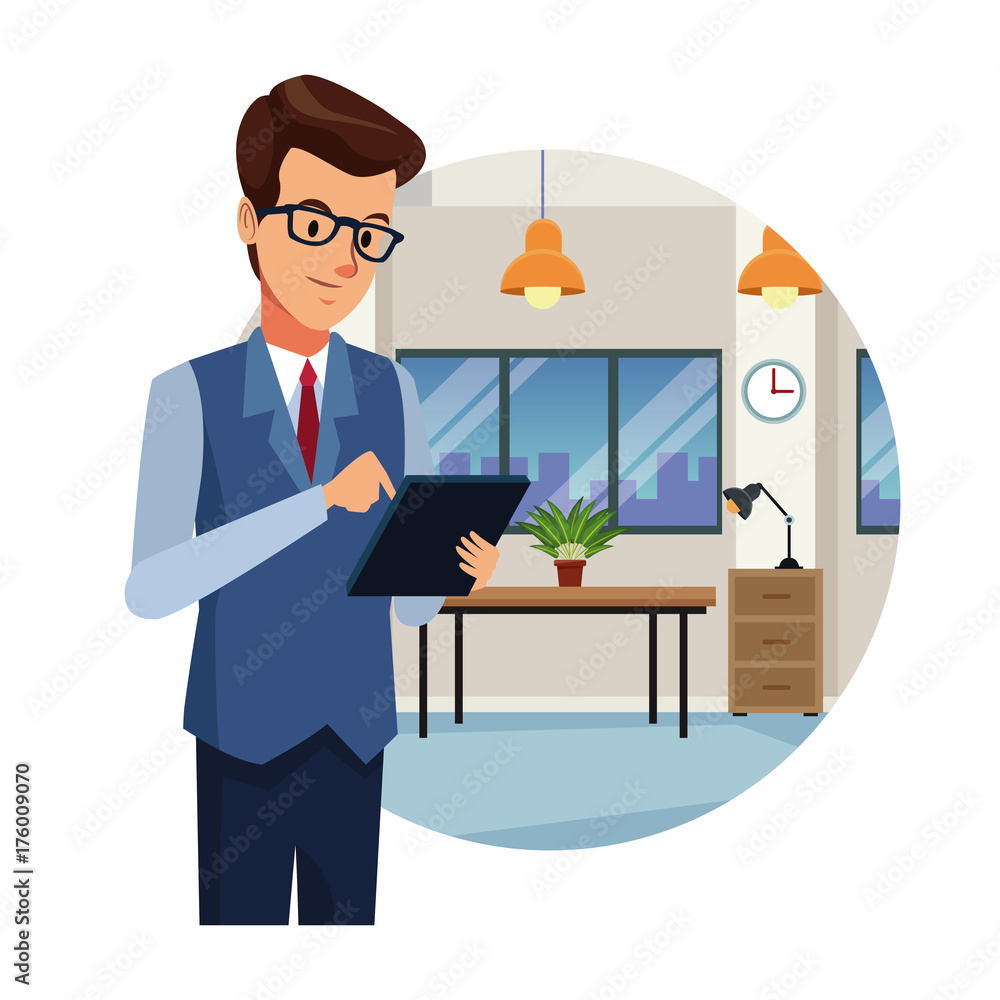 Business people cartoon icon vector illustration graphic design Business people cartoon icon vector illustration graphic design