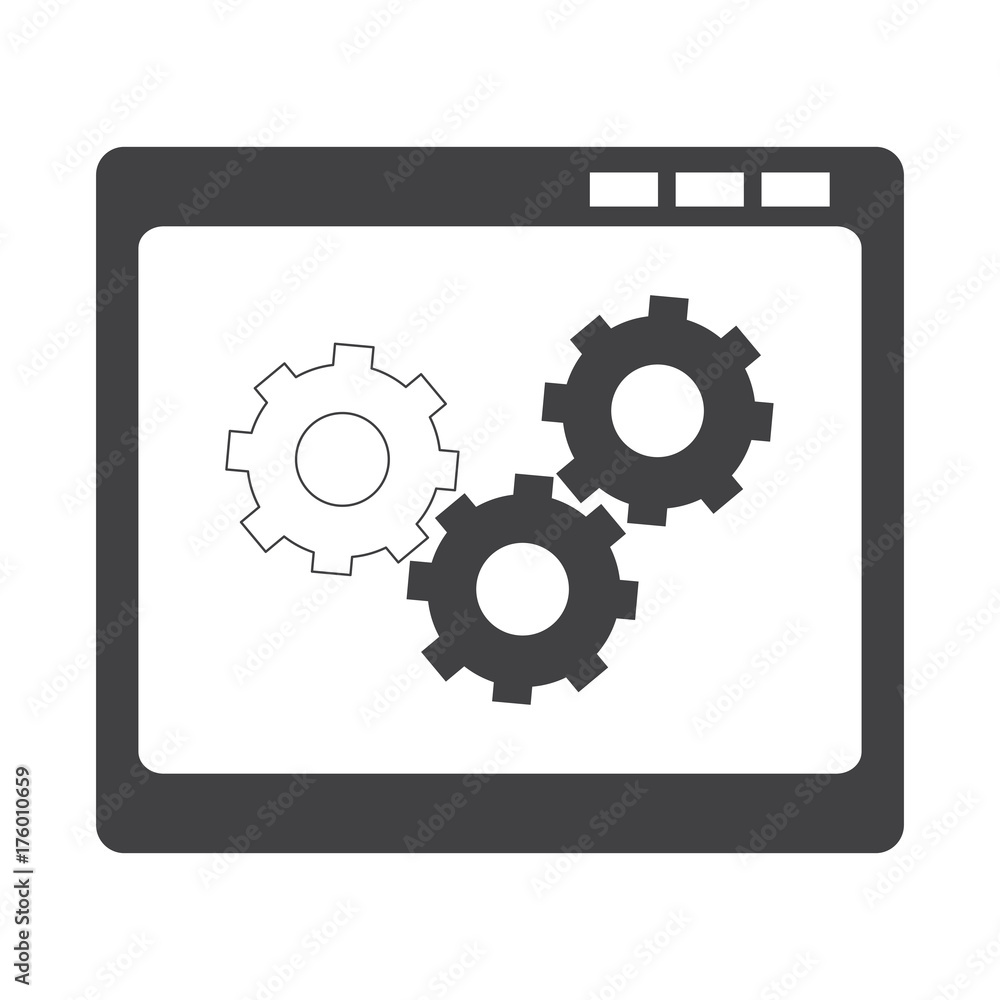 Isolated business icon on a white background, Vector illustration Isolated business icon on a white background, Vector illustration