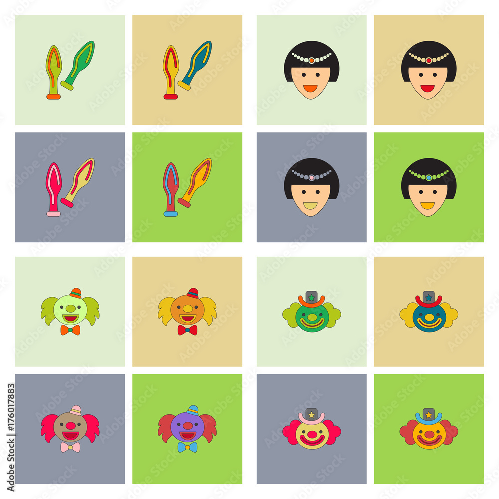Circus Icons collection