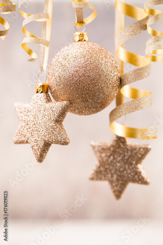 Christmas. Christmas decor and greeting card. Symbol xmas. © gitusik